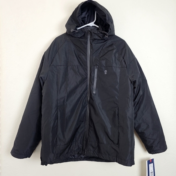 NWT IZOD 3-in-1 Tech System Jacket Black Men’s L Waterproof Windproof - Picture 4 of 16